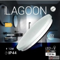 TIA124000K 4181 Lagoon 12W-os menny.lámpa natúr fehér IP44