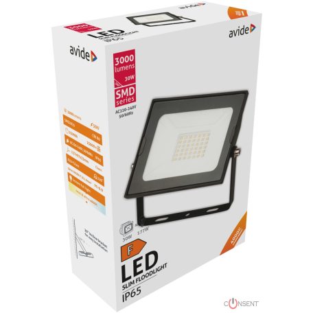 Avide Slim LED SMD Reflektor 120° NW 400