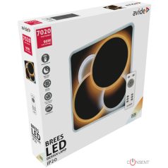 Avide Design Mennyezeti Lámpa Brees 90W (45+45) RF Távirányítóval