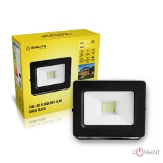 Kép1: Asalite LED Reflektor Slim 10W 6500K (900 lumen)