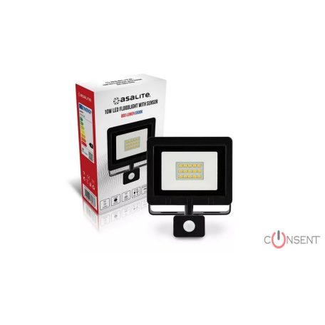 ASALITE FÉNYVET5Ő 6500K 10W LED MOZG.ÉRZ