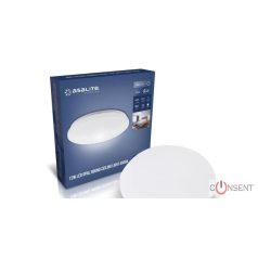 Asalite LED 12W 4000K Mennyezeti Lámpa Kör Opál Búra Kate