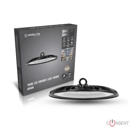 Kép1: Asalite Prémium LED Csarnokvilágító 100W 4500K (15000 lumen)