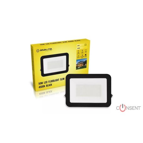 Asalite LED Reflektor Slim 50W 4500K (4500 lumen)