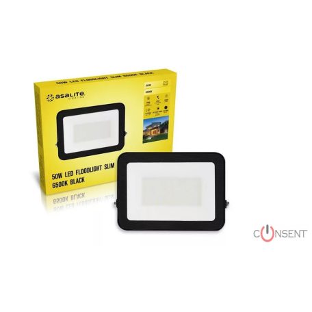 Asalite LED Reflektor Slim 50W 6500K (4500 lumen)