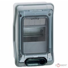 Plexo3 falonkívüli kiselosztó 1s 4m