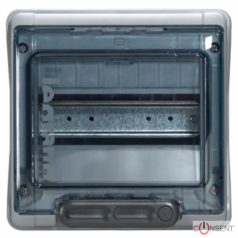 Plexo3 falonkívüli kiselosztó 1s 8+1m