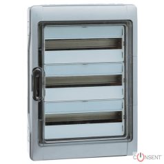 Plexo3 falonkívüli kiselosztó 3s 36m