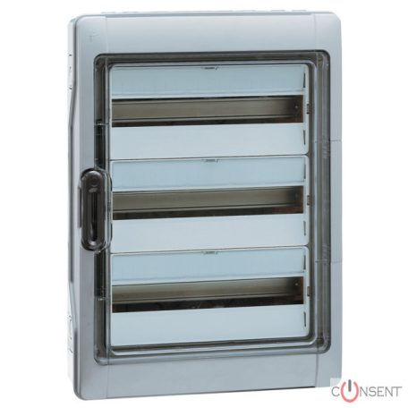 Plexo3 falonkívüli kiselosztó 3s 36m