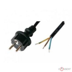 Hálózati csatlakozókábel 3x1.5mm2. 3m