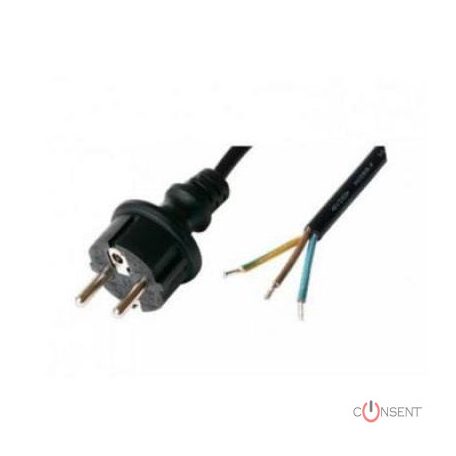 Hálózati csatlakozókábel 3x1.5mm2. 3m