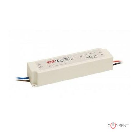 LED TÁPEGYS.MW KÜLT.  100W 12V IP67