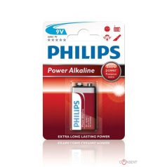 PHILIPS POWER ALKALINE 9V 1DB