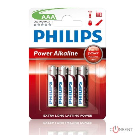 PHILIPS POWER ALKALINE AA 4DB