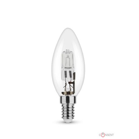 Halogén Izzó C35 gyertya E14 28W 2700K (370 lumen)